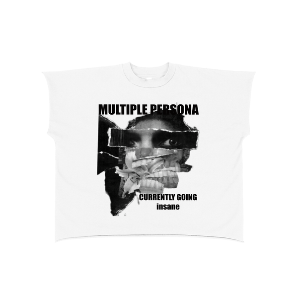 MULTIPLE PERSONA RAW EDGE T-SHIRT