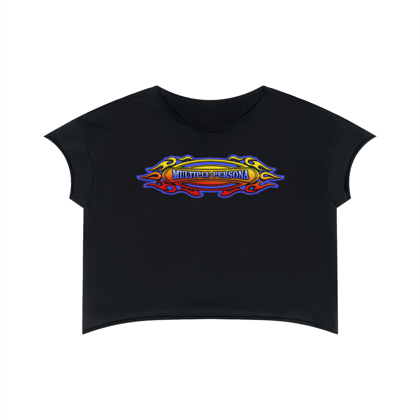 Multiple Persona Raw Edge T-Shirt